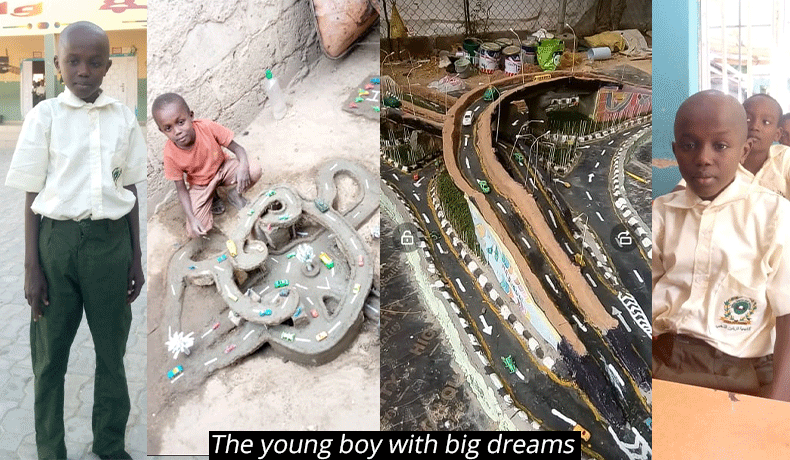 Thirteen-year-old Musa Sani and the bridge he built
