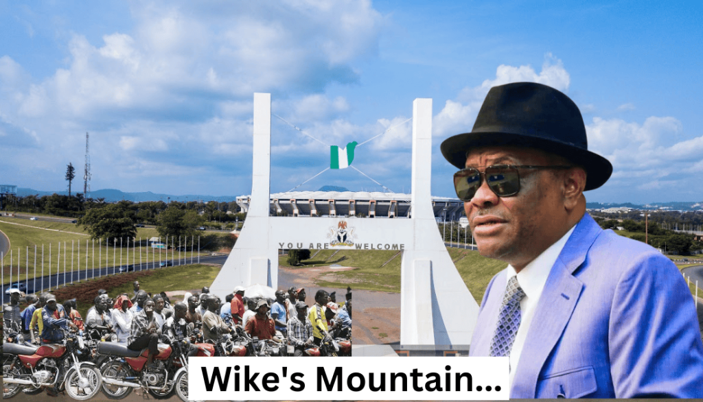image of he abuja city gate and wike