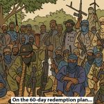 cartoonised image of armed bandits