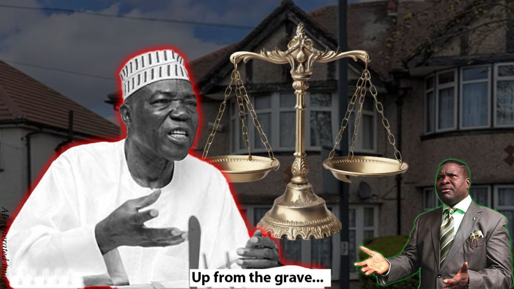 an image of Late General Jeremiah Useni, symbol of justice and Chief Mike Agbedor Abu Ozekhome