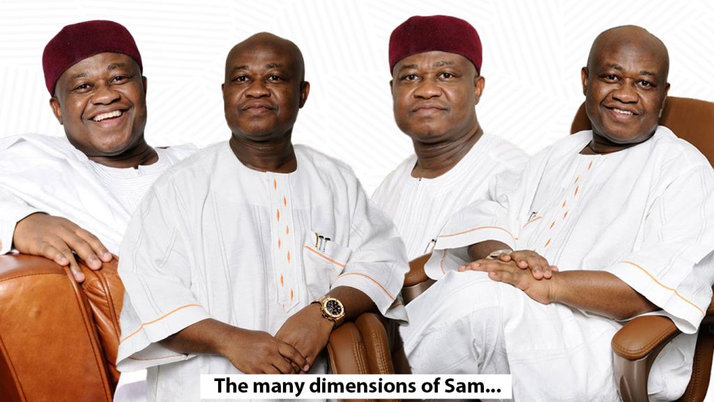 Different emotions of the founder of LEADERSHIP, Sam Nda-Isaiah