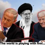 an image of netanyahu, trump and khamenei