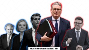 an image of 5 UK Prime Ministers