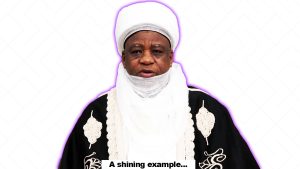 an image of the Sultan of Sokoto